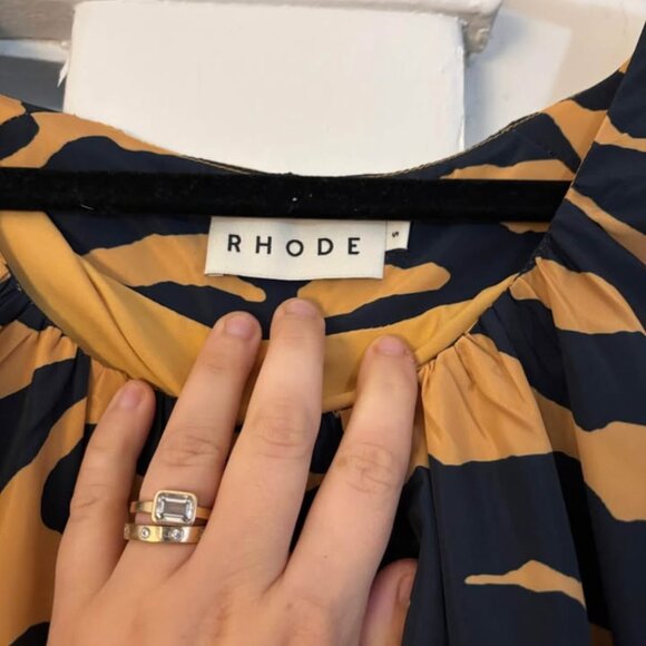 Rhode Alina Tiger Print Dress - Picture 5 of 5